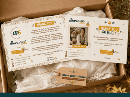 MERCATEAL THANK YOU CARD