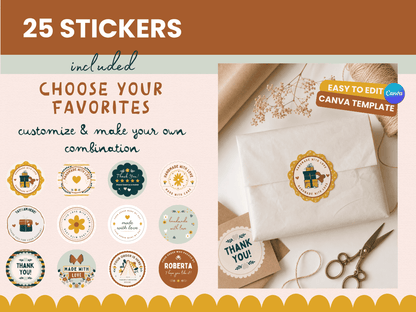 MERCATEAL STICKERS