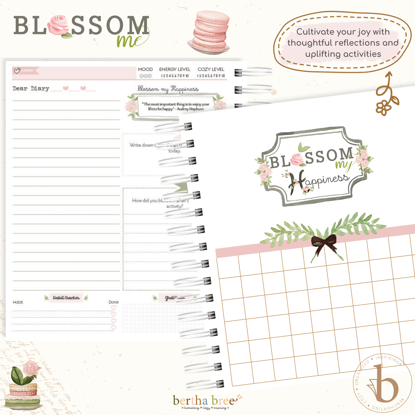 BLOSSOM ME DIARY SOPHIE HIGH TEA