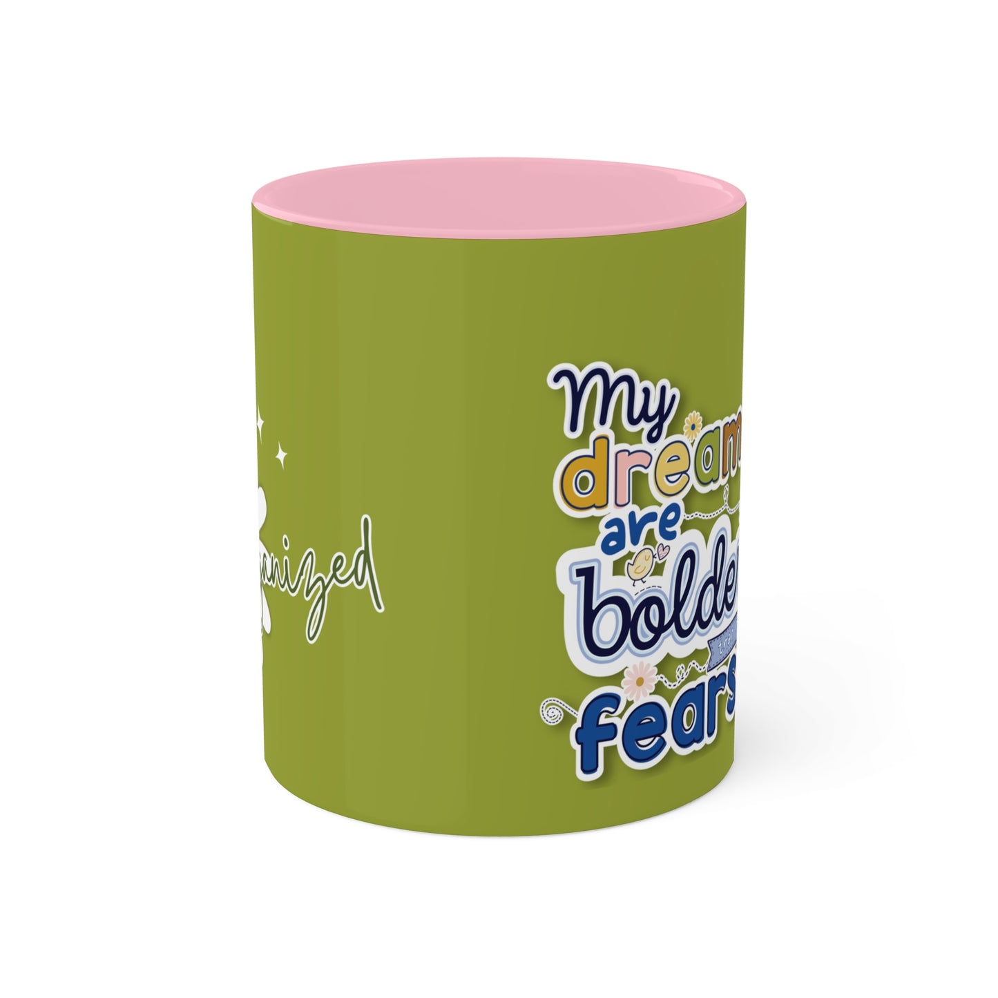Copy of YELLOW Mug - Cozy . Creative . Bold . Organized