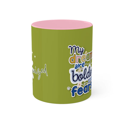 Copy of YELLOW Mug - Cozy . Creative . Bold . Organized