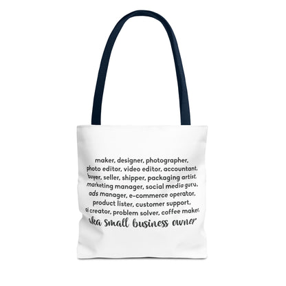 SMALL BIZ LIFE TOTE BAG - MAKER