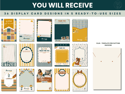 MERCATEAL DISPLAY CARDS