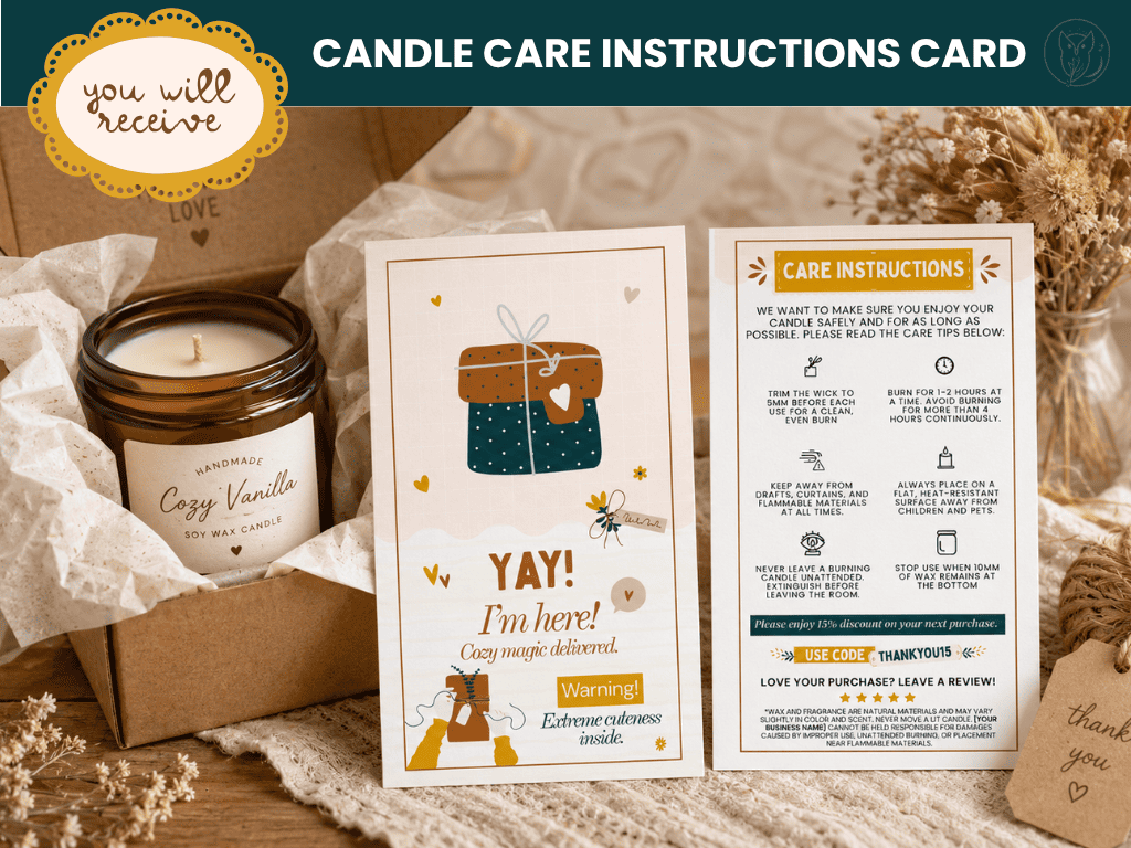 MERCATEAL CARE INSTRUCTIONS