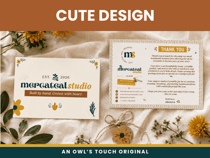 MERCATEAL THANK YOU CARD