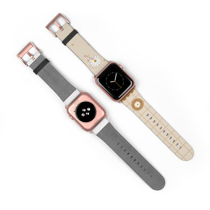 STAY COZY WATCH BAND FAUX LEATHER