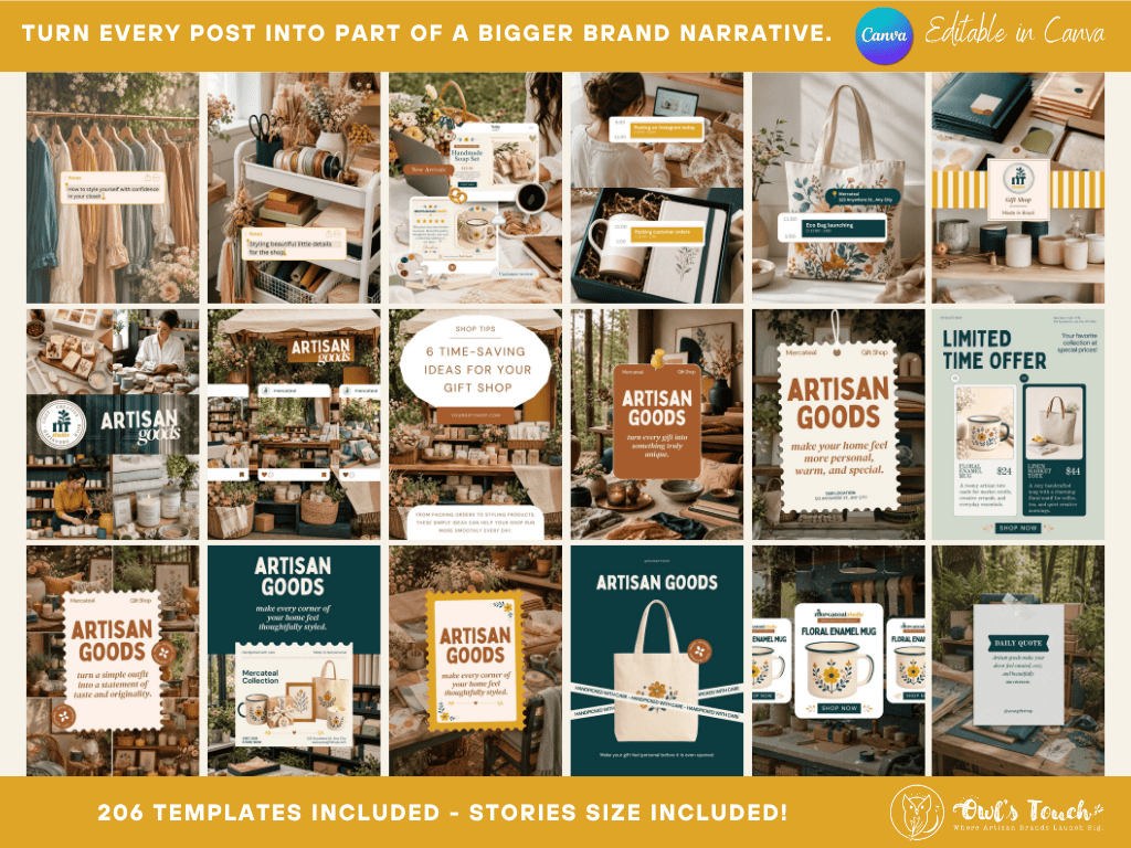 MERCATEAL INSTAGRAM TEMPLATES BUNDLE - EDITION 2