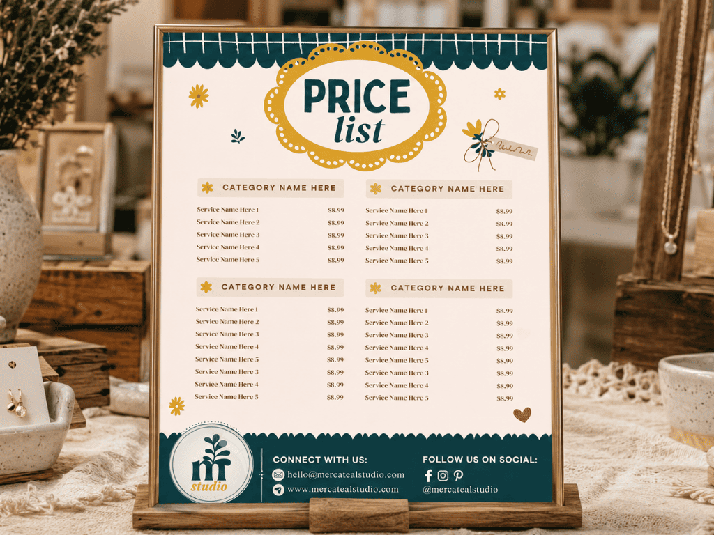 MERCATEAL PRICE LIST