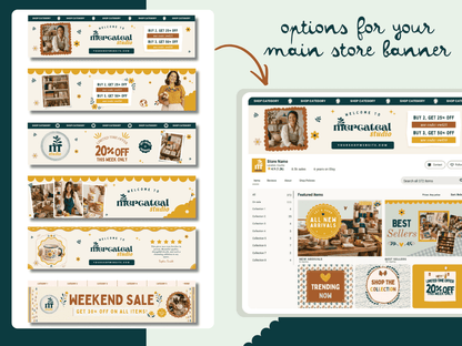 MERCATEAL ETSY SHOP KIT