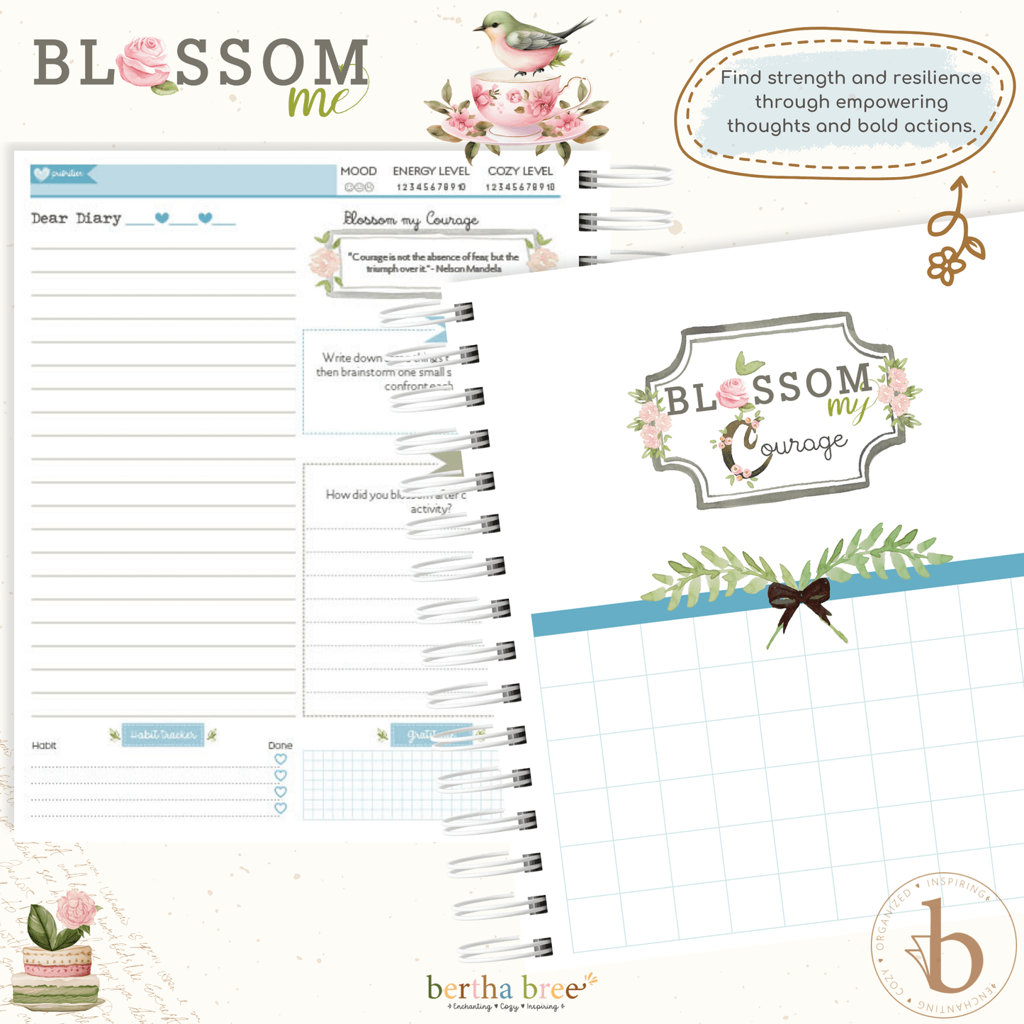 BLOSSOM ME DIARY SOPHIE HIGH TEA