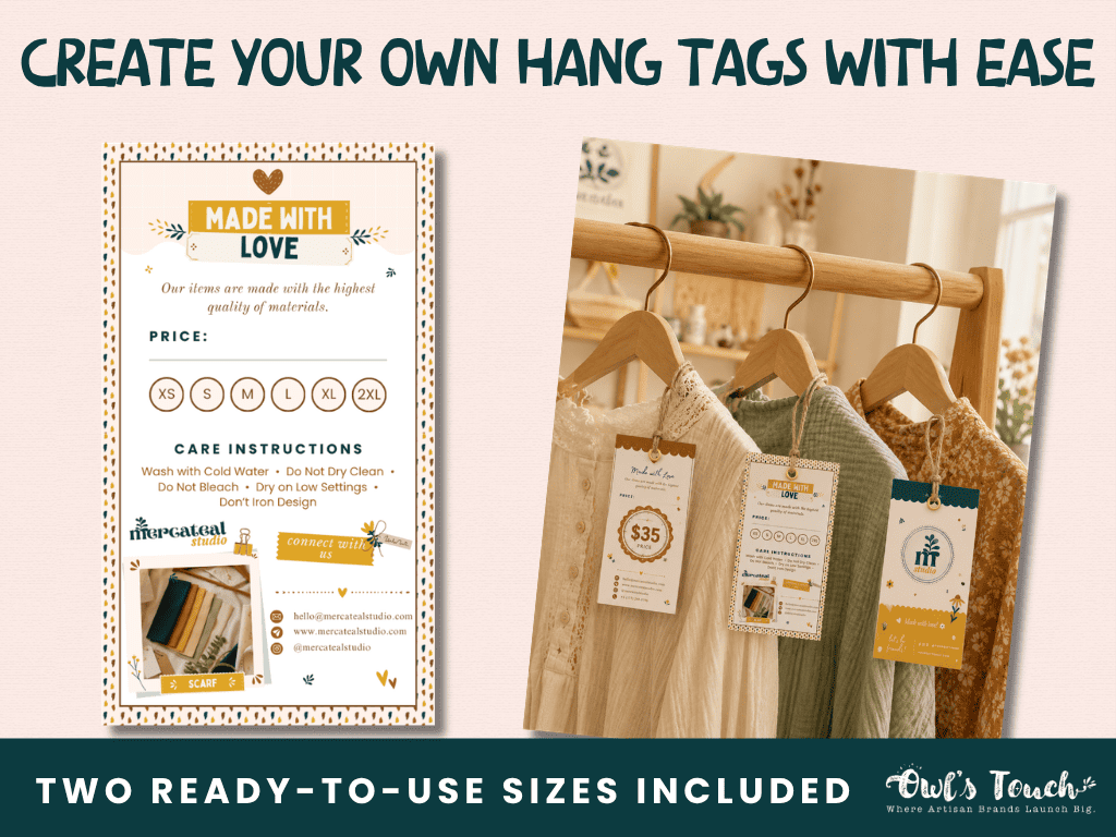 MERCATEAL HANG TAGS