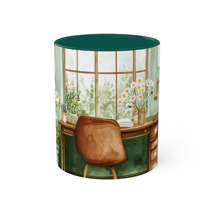 Green Workspace - Cozy . Creative . Bold . Organized