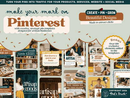 MERCATEAL PINTEREST TEMPLATE BUNDLE