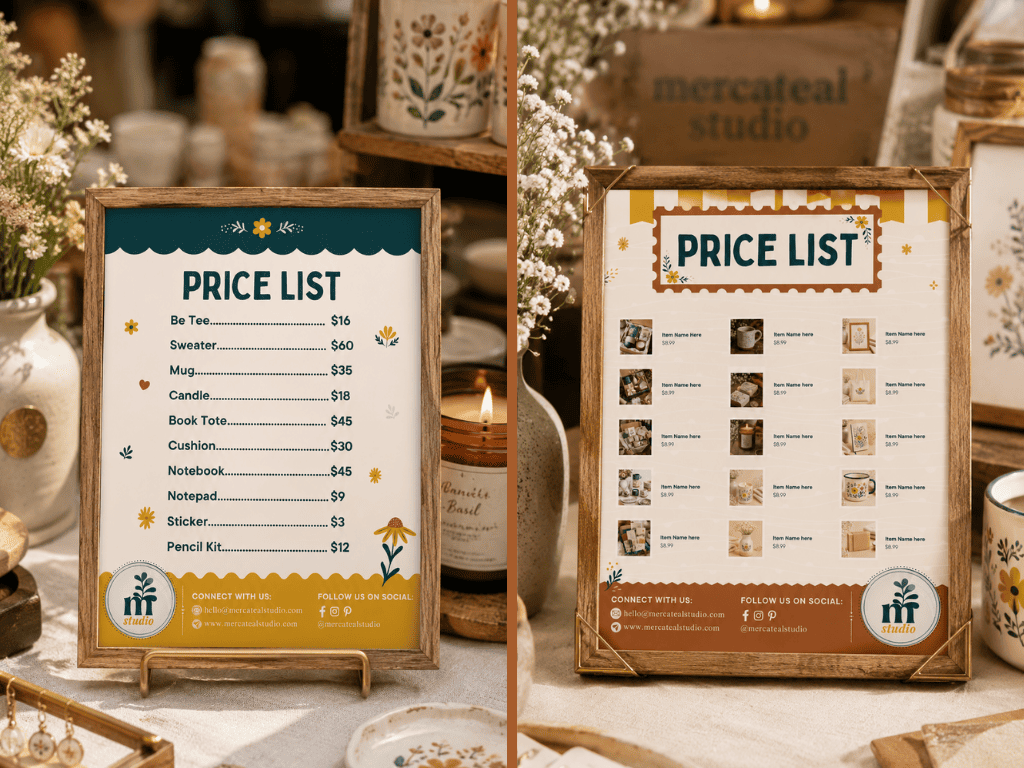 MERCATEAL PRICE LIST