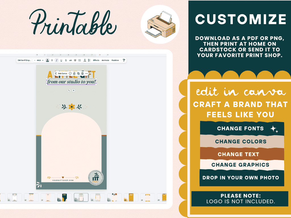 MERCATEAL DISPLAY CARDS