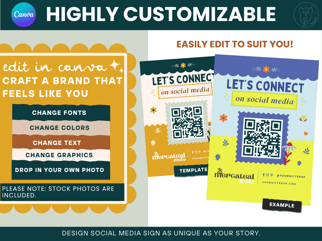 MERCATEAL SOCIAL MEDIA SIGN