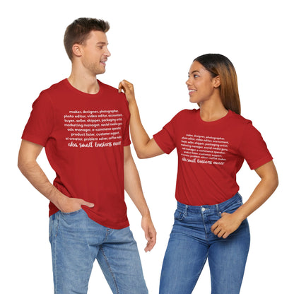 SMALL BIZ LIFE TEE FOR MAKERS