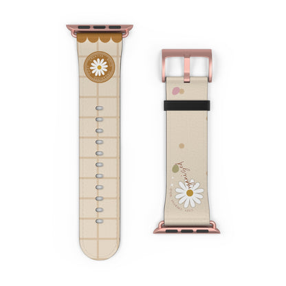 STAY COZY WATCH BAND FAUX LEATHER