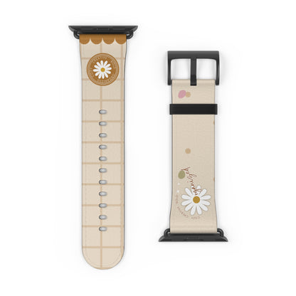 STAY COZY WATCH BAND FAUX LEATHER