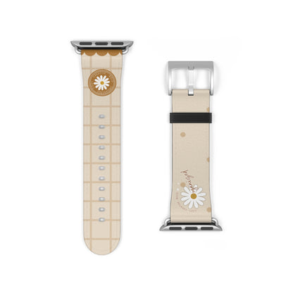 STAY COZY WATCH BAND FAUX LEATHER