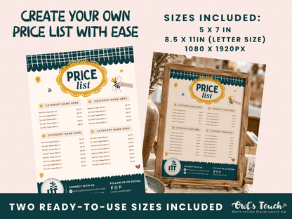 MERCATEAL PRICE LIST