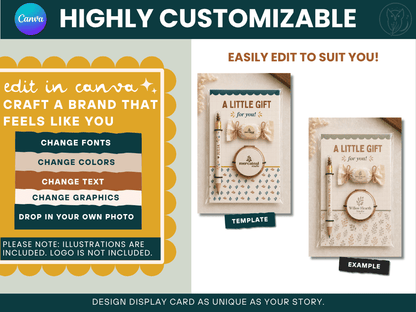 MERCATEAL DISPLAY CARDS