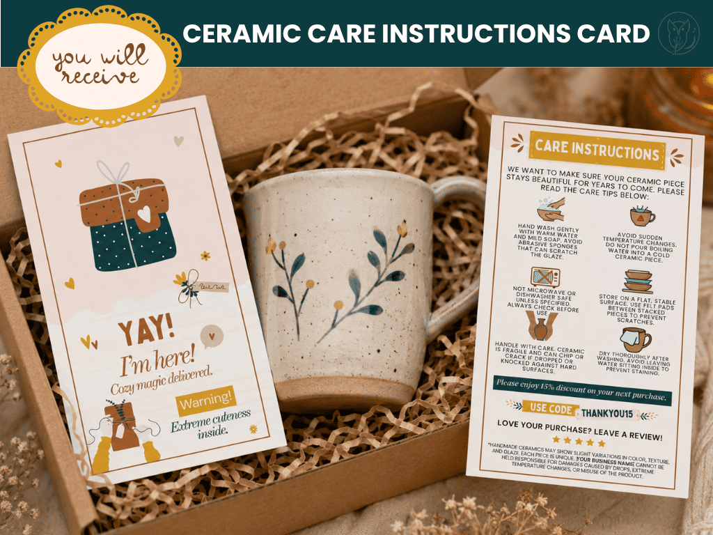 MERCATEAL CARE INSTRUCTIONS