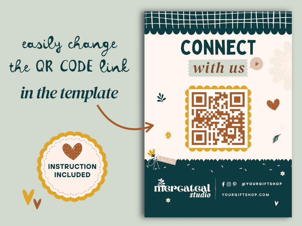 MERCATEAL SOCIAL MEDIA SIGN
