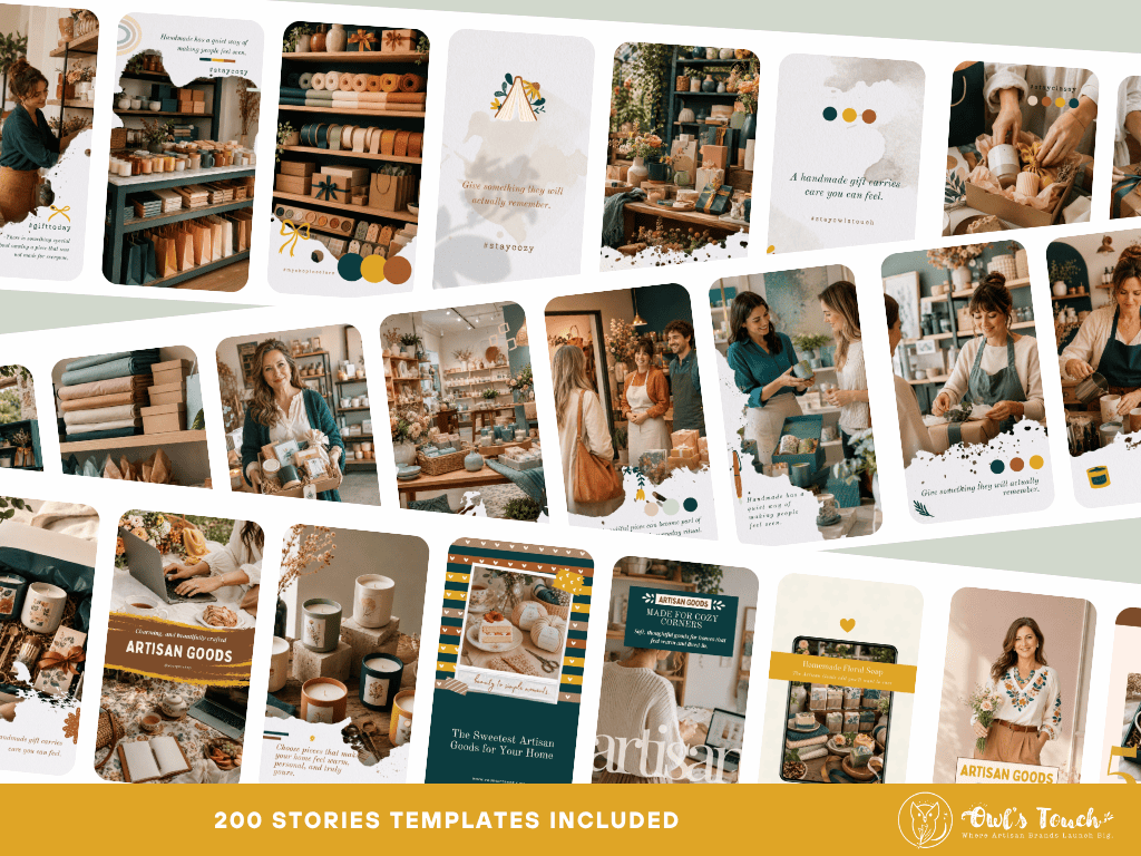 MERCATEAL INSTAGRAM TEMPLATE BUNDLE - EDITION 1