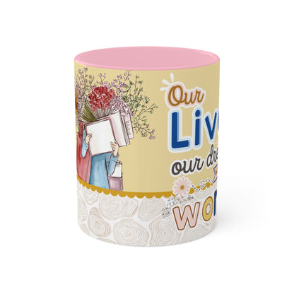 Our Lives Mug - Cozy . Creative . Bold . Organized