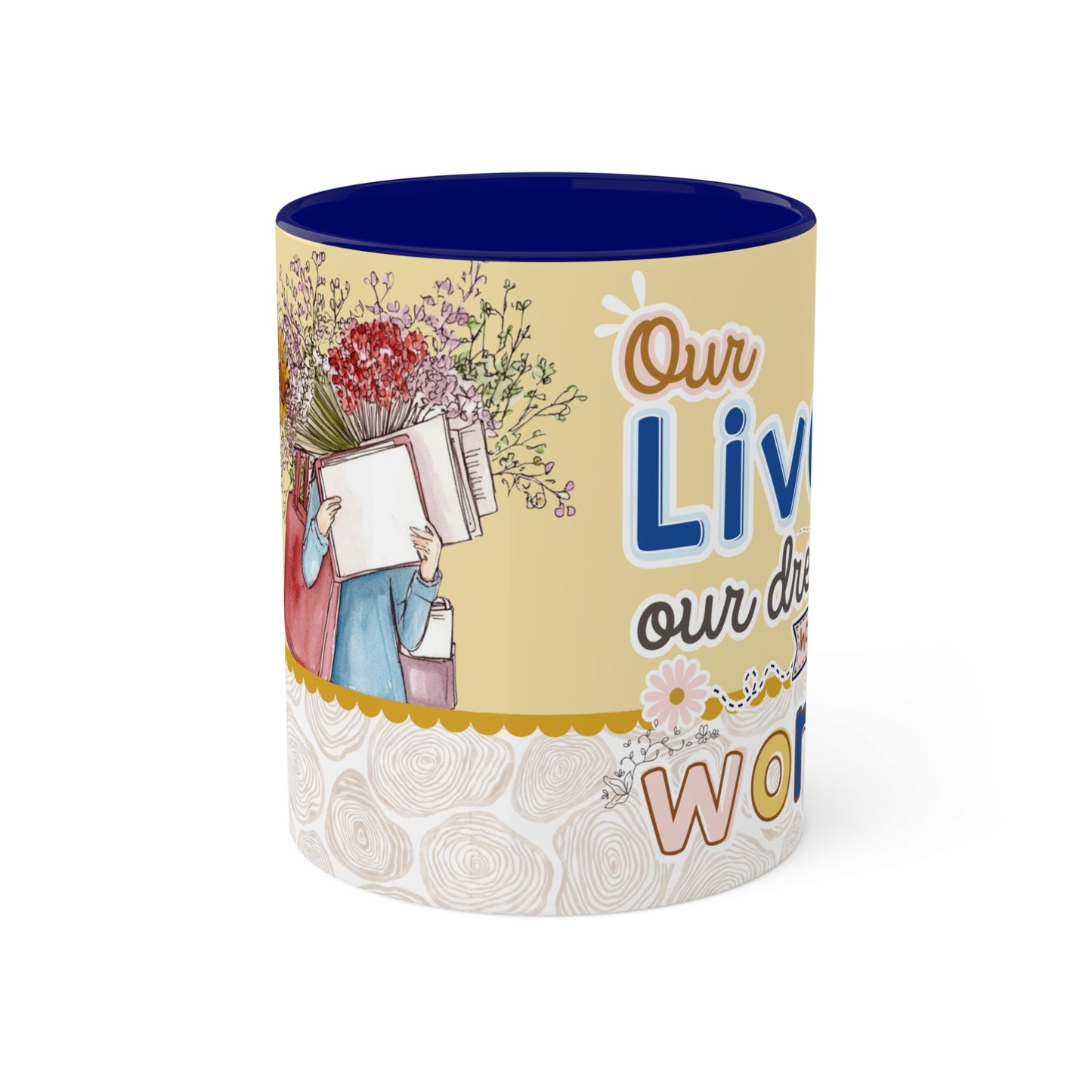 Our Lives Mug - Cozy . Creative . Bold . Organized