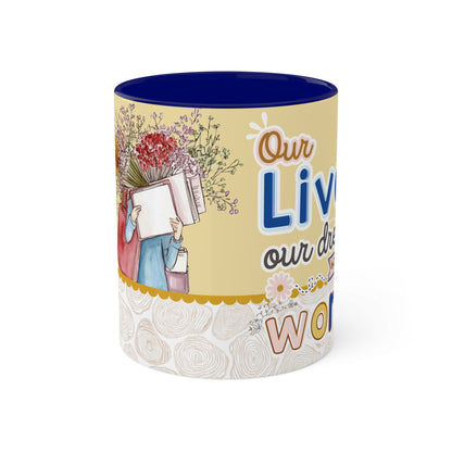 Our Lives Mug - Cozy . Creative . Bold . Organized