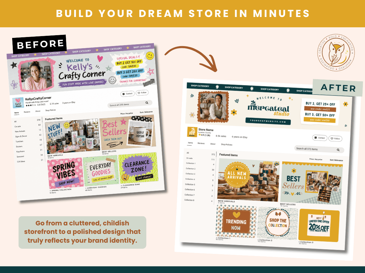 MERCATEAL ETSY SHOP KIT
