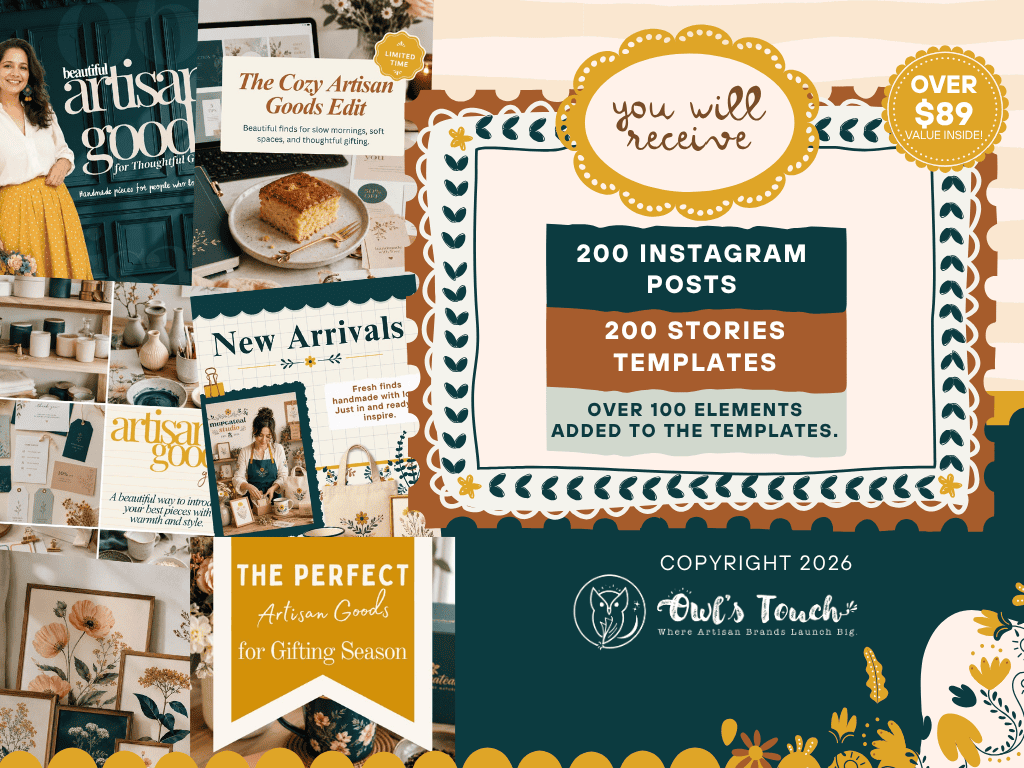 MERCATEAL INSTAGRAM TEMPLATE BUNDLE - EDITION 1