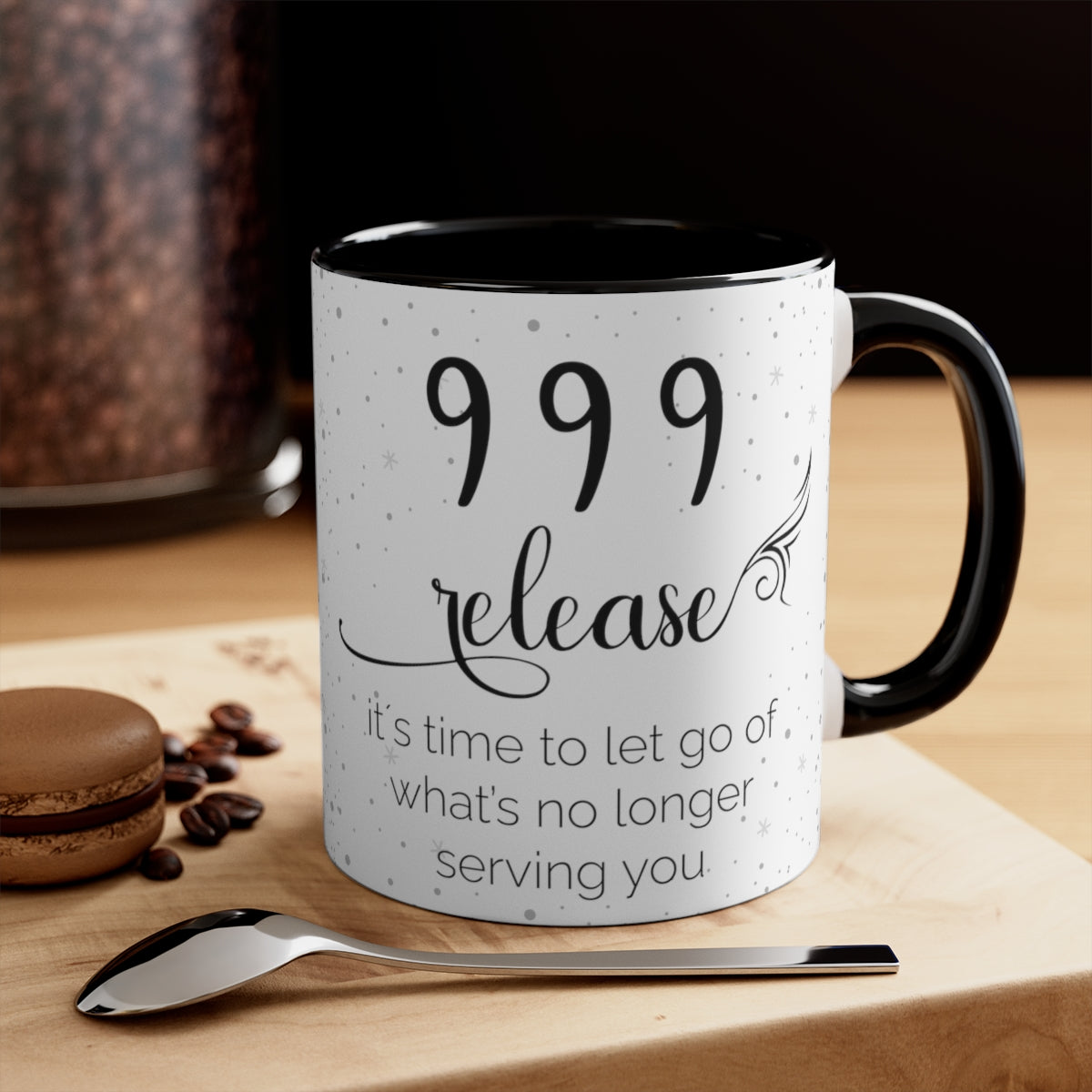 ANGEL NUMBER 999 MUG, 11OZ
