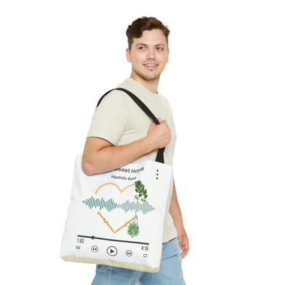 Hoyaholic Playlist Tote Bag