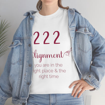 ANGEL NUMBER 222 JAZZBERRY SHIRT