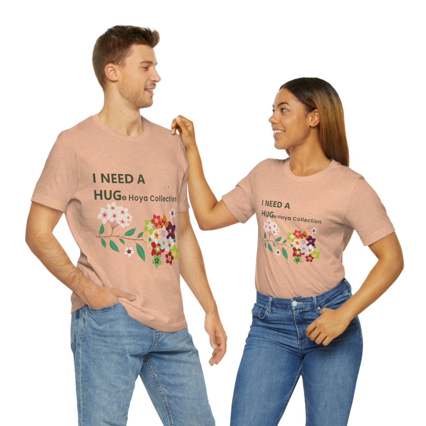 HOYAHOLIC I NEED A HUGE HOYA COLLECTION SHORT SLEEVE TEE