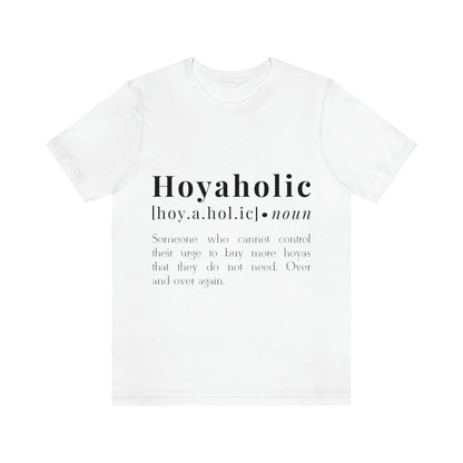 HOYAHOLIC DICTIONARY DEFINITION SHORT SLEEVE TEE