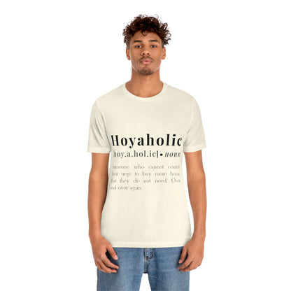 HOYAHOLIC DICTIONARY DEFINITION SHORT SLEEVE TEE