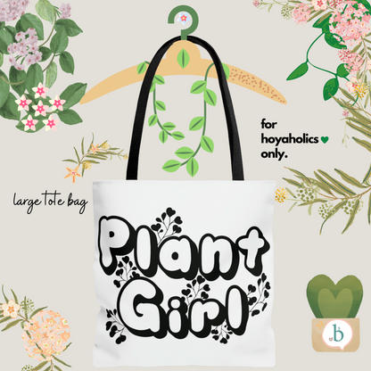 HOYAHOLIC PLANT GIRL TOTE BAG