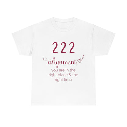 ANGEL NUMBER 222 JAZZBERRY SHIRT