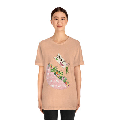 HOYAHOLIC PINK UMBRELLA SHORT SLEEVE TEE