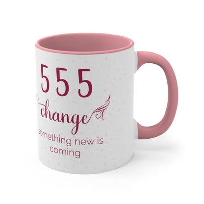 ANGEL NUMBER 555 JAZZBERRY MUG, 11OZ