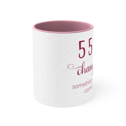 ANGEL NUMBER 555 JAZZBERRY MUG, 11OZ