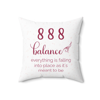 Angel Number 888 Jazzberry Cushion