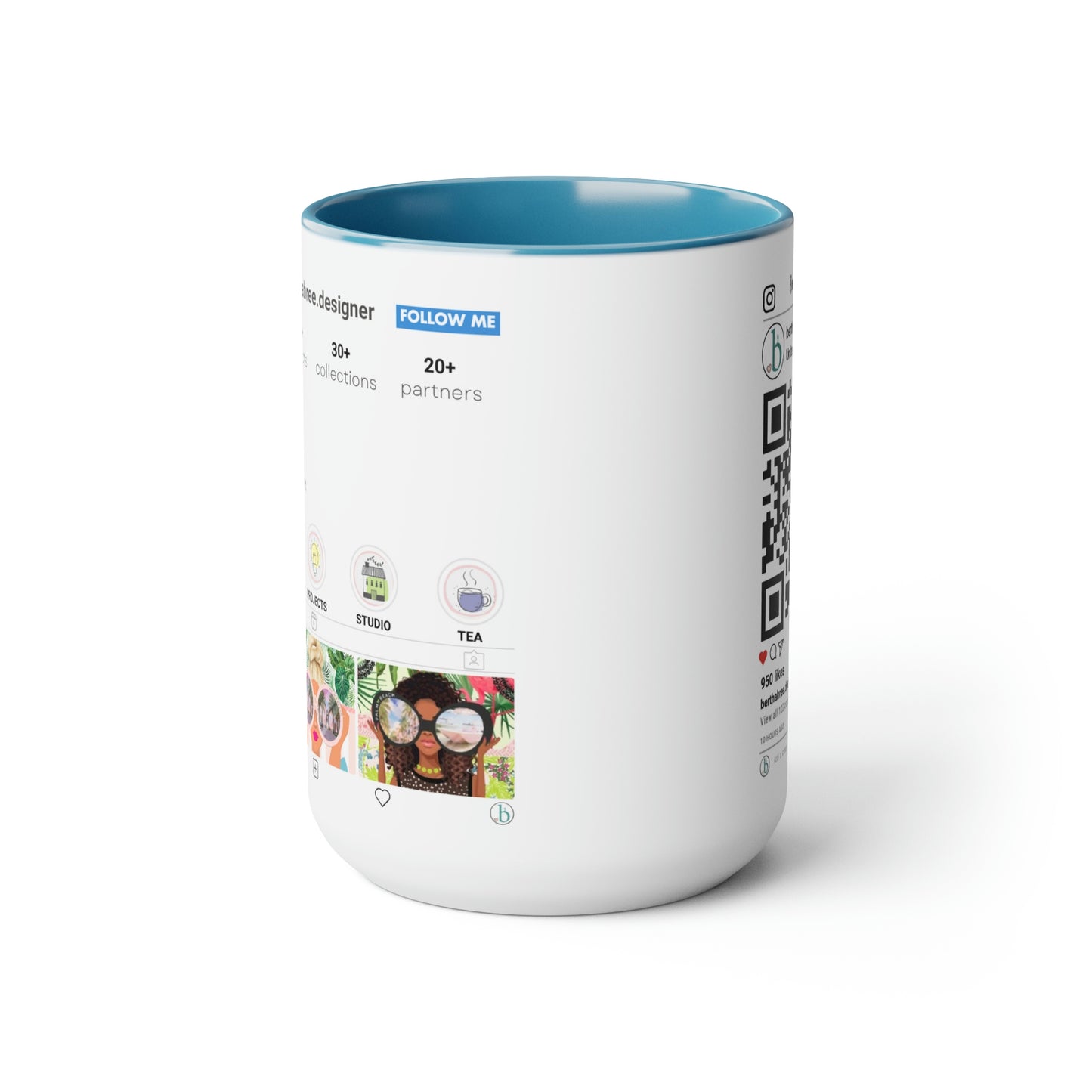 INSTAGRAM PERSONALIZED MUG 15oz