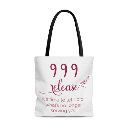ANGEL NUMBER 999 JAZZBERRY TOTE BAG