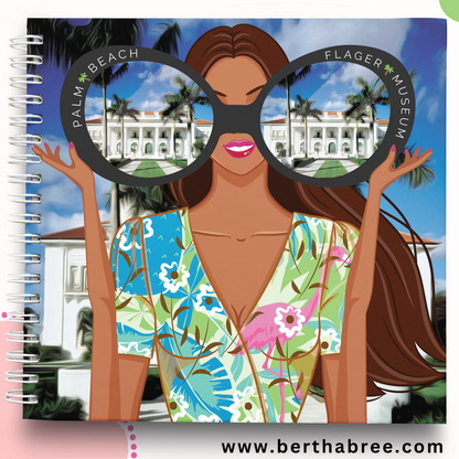 Palm Beach Girls - Printable Planner - Journal - Notepad Cover