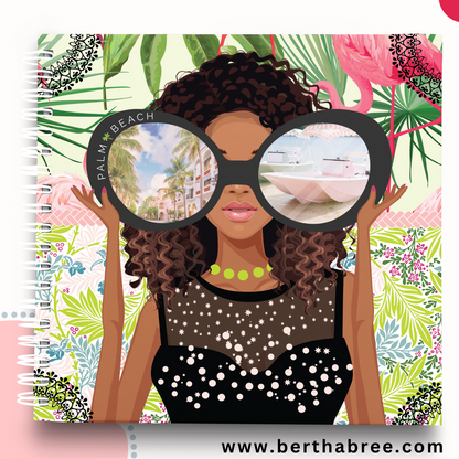Palm Beach Girls - Printable Planner - Journal - Notepad Cover